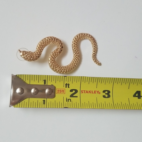 Snake Dangly Earrings - Picture 3 of 3